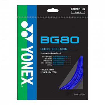 Yonex BG 80 Royal Blue - Box